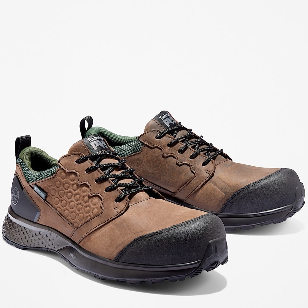Timberland PRO NWT Men's Reaxion Composite Toe Waterproof Work Sneaker - US 9.5